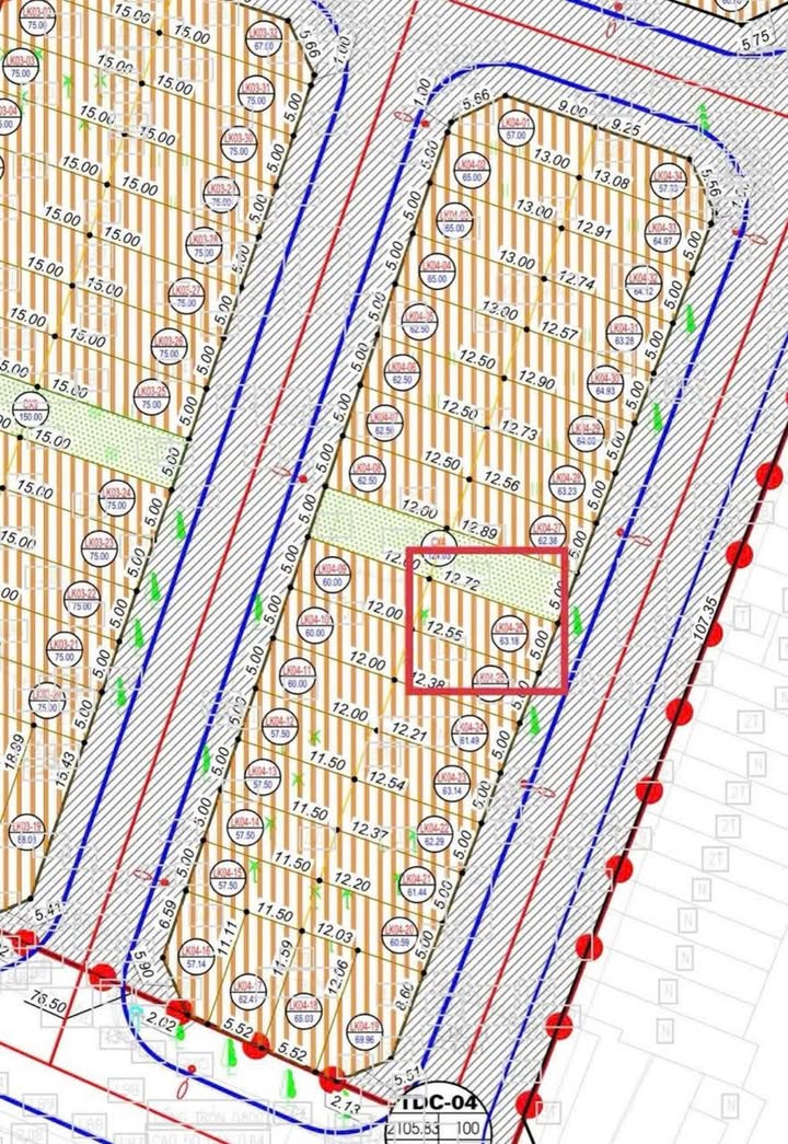 Đất Tái định cư Đống Chuối, Hồng Bàng 64m² - Sổ hồng, giá 3.6 tỷ