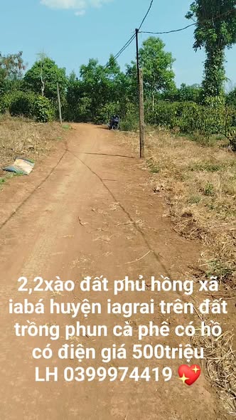 Đất vườn Ia Bă 792m² 0.5 tỷ - Sổ đỏ chính chủ
