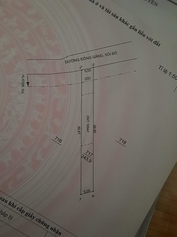 Đất nền 250m² Tân Long, Phú Giáo, Bình Dương - Sổ đỏ chính chủ!