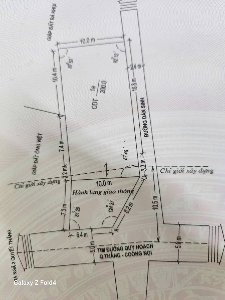 Đất Nền Mặt Đường Bản Buổn - Sơn La - 250m² - Giá 3.3 Tỷ