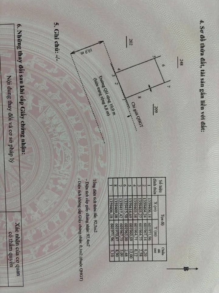 Bán Đất Vĩnh Hòa Nha Trang 92.4m² - Sổ Hồng Sẵn Sàng, Vị Trí Vàng