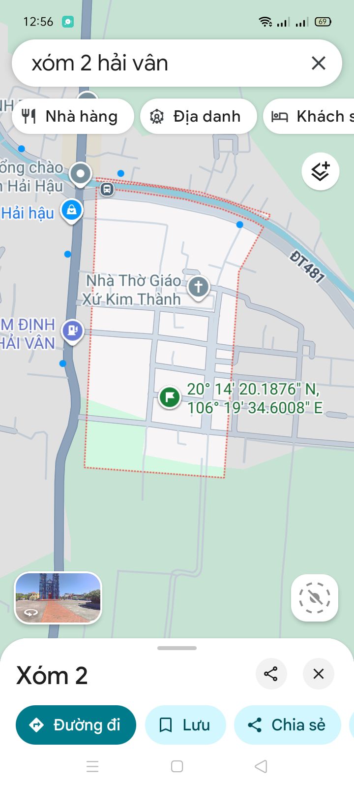 Đất nền Hải Vân Hải Hậu 420m² giá 3.6 tỷ - Sổ đỏ chính chủ!