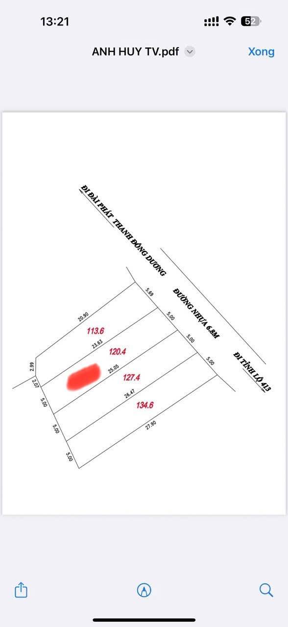 Bán Đất Sơn Tây 120.4m² - Mặt Trục Liên Thôn Kinh Doanh Sầm Uất