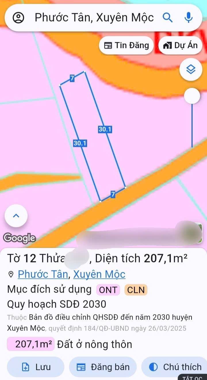 Đất nền Xuyên Mộc 40m² - Sổ đỏ chính chủ, ngay trường học!