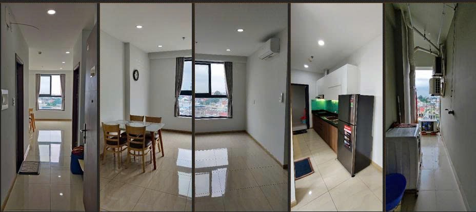 Căn hộ Bcons Garden Dĩ An 2PN 6.5 triệu - Full nội thất cao cấp!