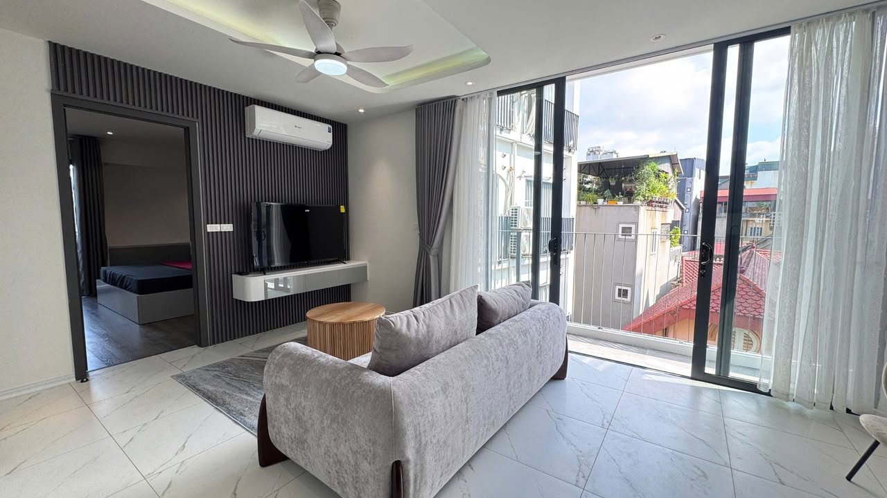 Căn hộ 1PN Yên Phụ, Tây Hồ - Full nội thất, bàn giao ngay!