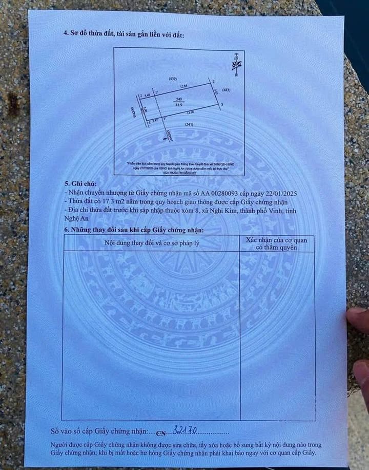 Đất nền Hưng Đông, Vinh 81.9m² giá 1.7 tỷ - Sổ đỏ chính chủ