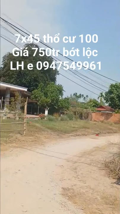 Đất Nền Trảng Bàng - Sổ Đỏ 315m², Giá Tốt 750 Triệu