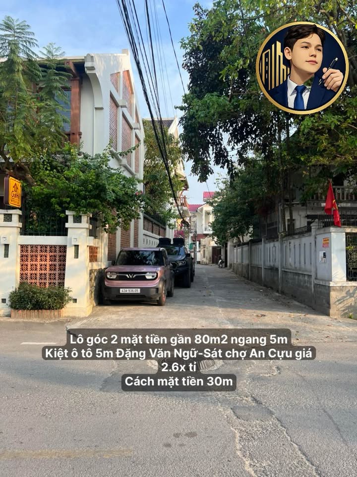 Đất nền Đặng Văn Ngữ 80m² - Lô góc, tiềm năng tăng giá!