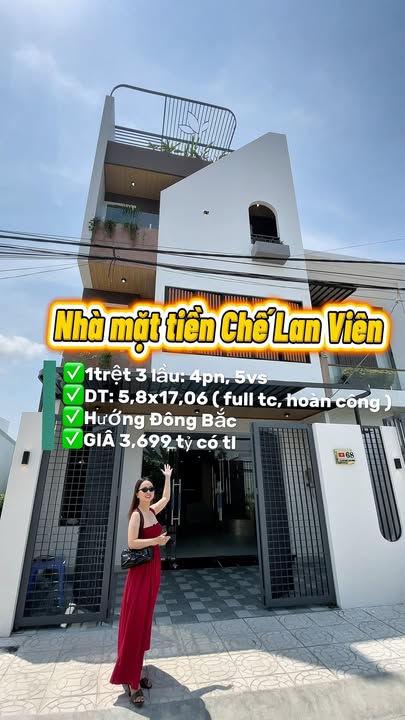 Nhà phố Chế Lan Viên Rạch Giá 99m² giá 3.7 tỷ - Vị trí đắc địa!
