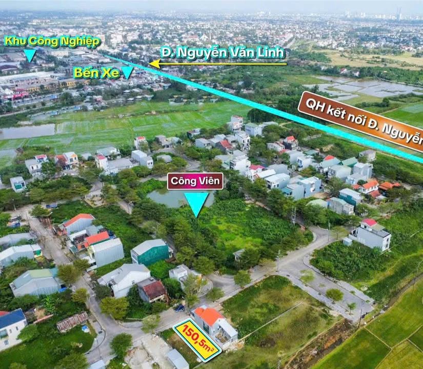 Đất nền KQH Hương An Huế 150m² giá 2.3 tỷ - Tiềm năng tăng giá!