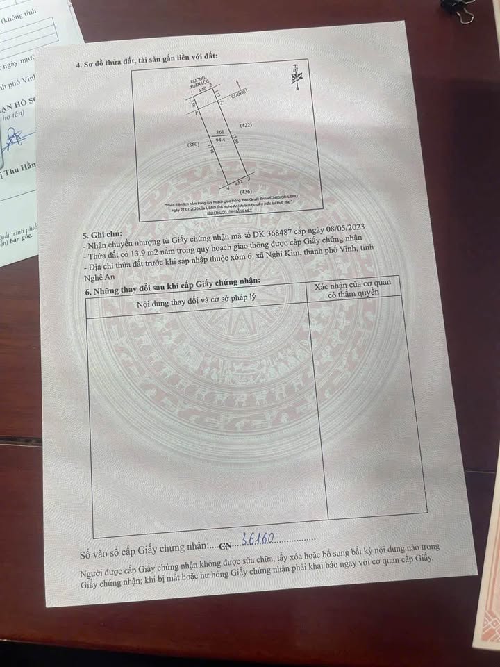 Nhà mặt tiền Vinh Hưng, TP Vinh 94m² - Mặt tiền kinh doanh đắc địa!