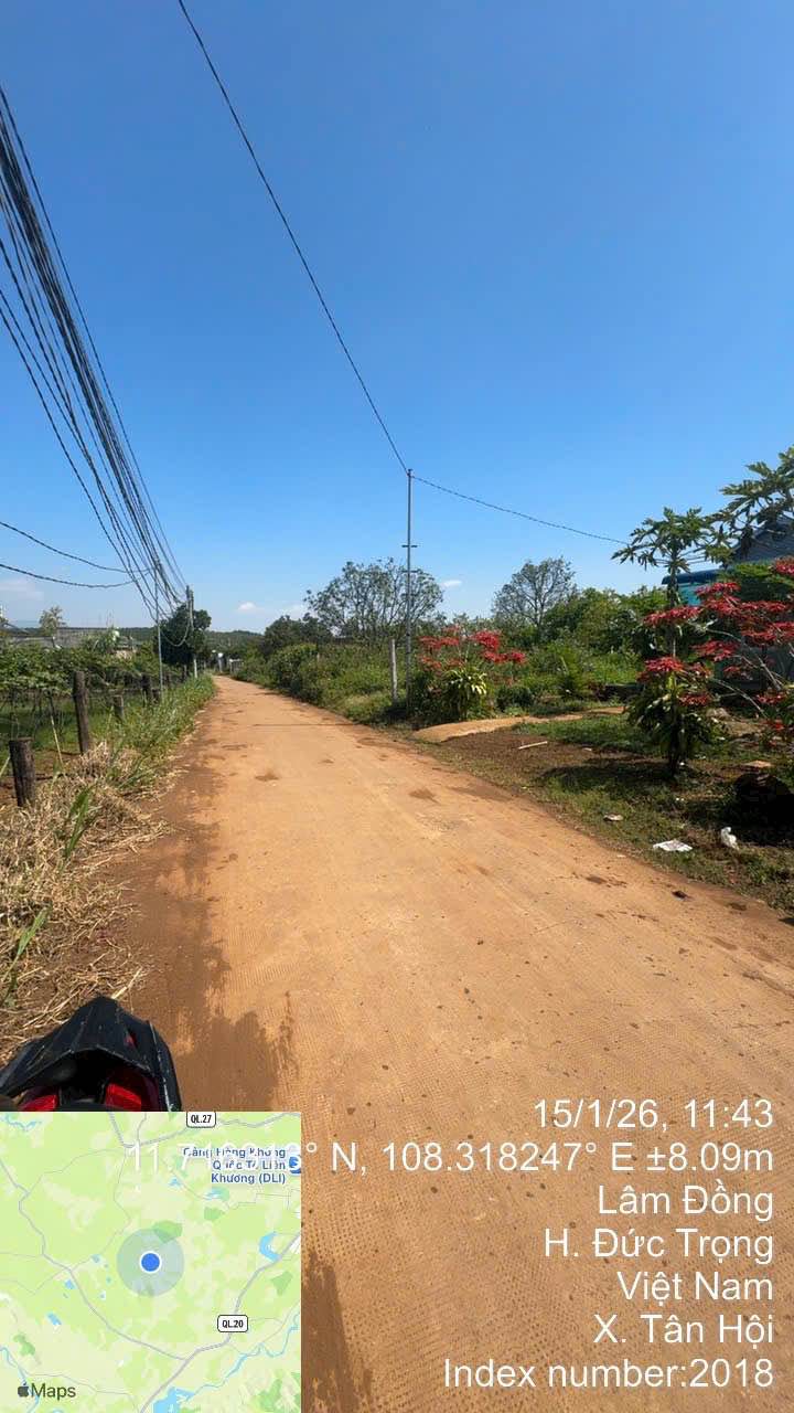 Đất nền Tân Hội, Đức Trọng 300m² giá 1.3 tỷ - Sổ đỏ chính chủ!