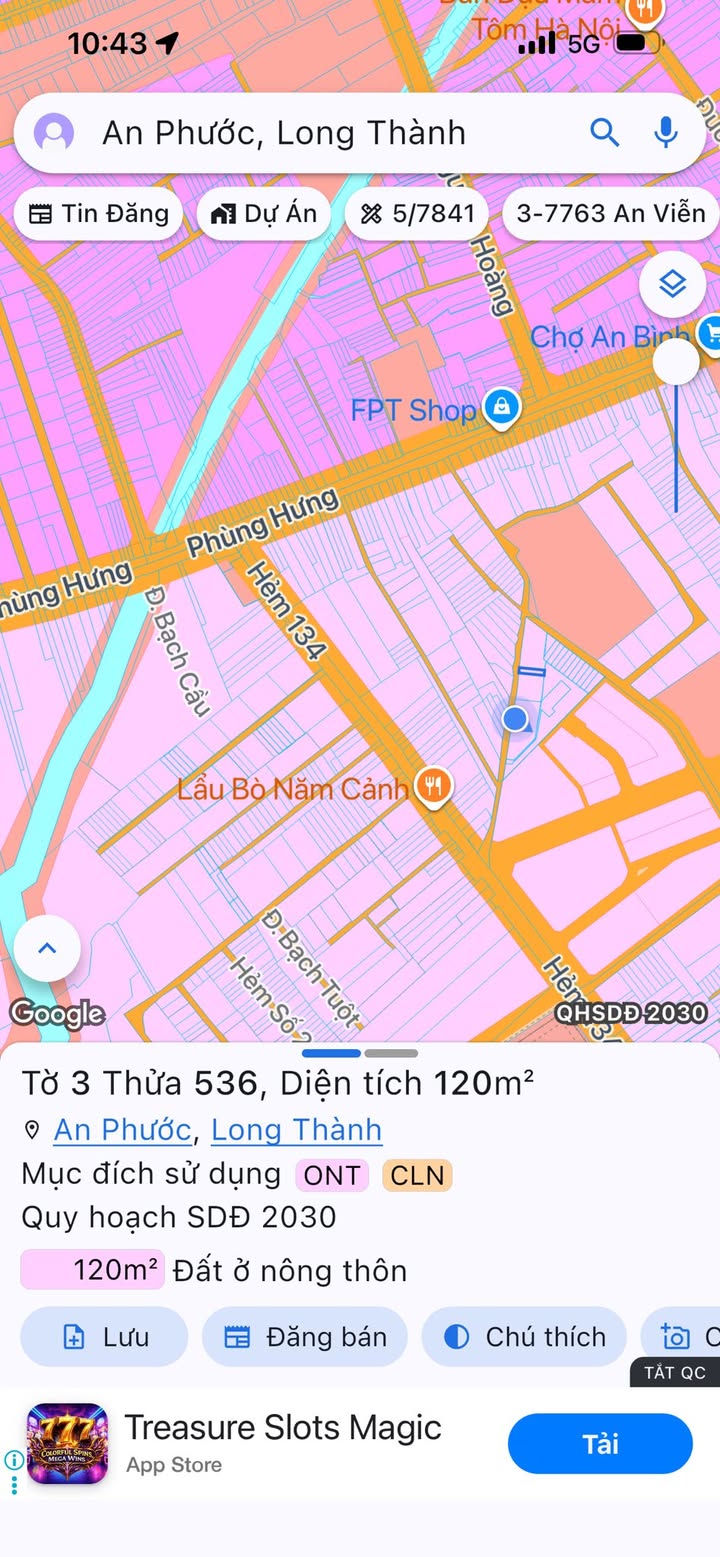 Đất nền An Phước, Long Thành 120m² - Tiềm năng tăng giá vượt trội!
