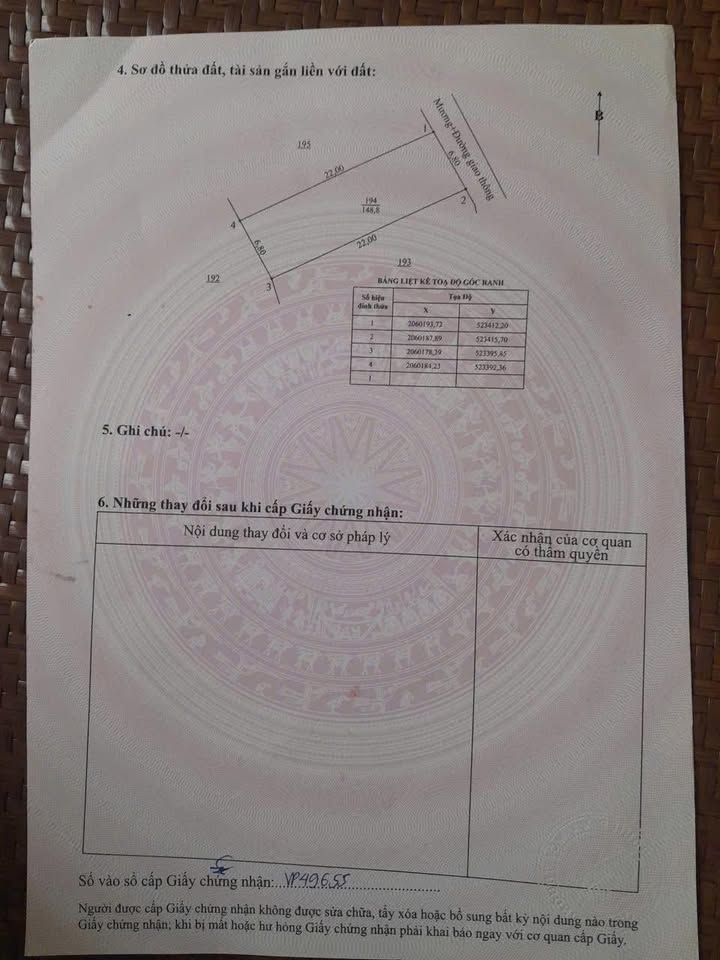 Bán đất 149m² Xuân An, Nghi Xuân - Sổ đỏ sẵn, giá 900 triệu