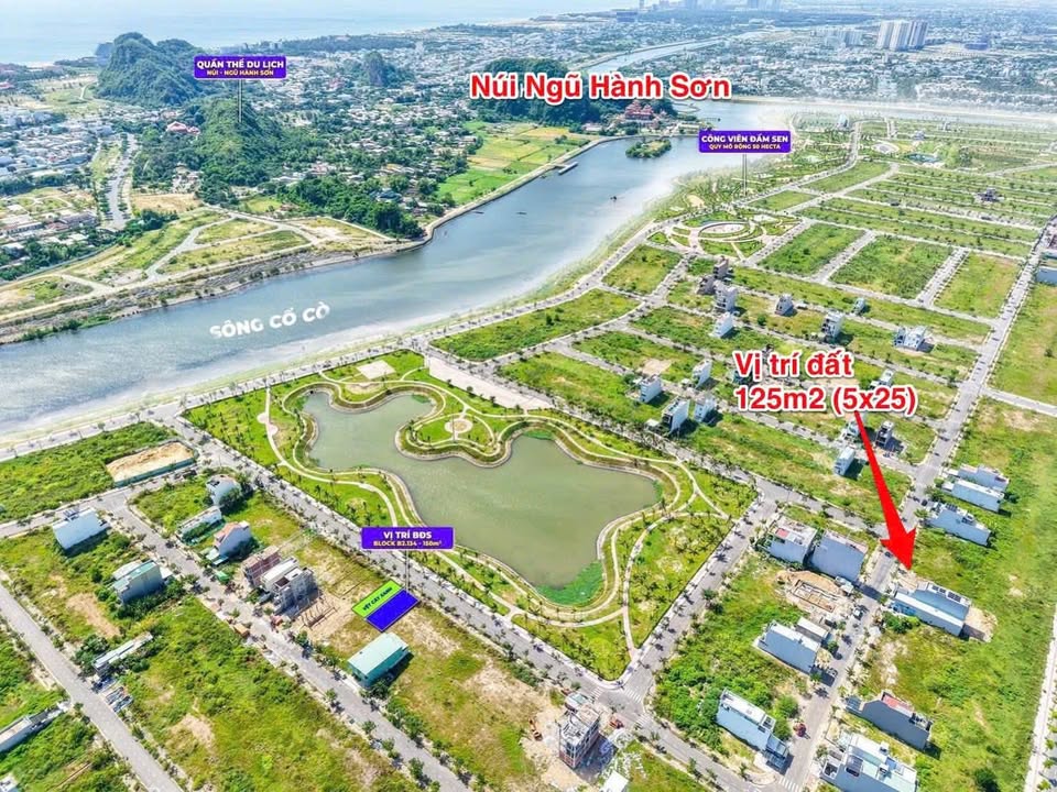 Đất nền Ngũ Hành Sơn 125m² - Sổ đỏ chính chủ, giá 7 tỷ!