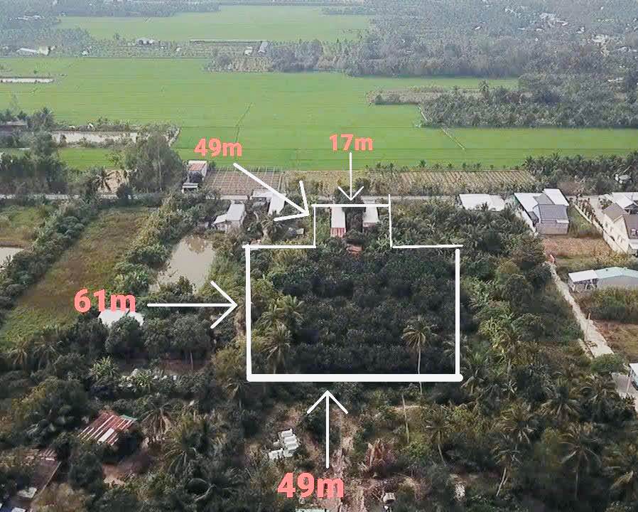 Bán Đất Mặt Tiền 3840m² Vĩnh Long - Giá Tốt 8.06 Tỷ