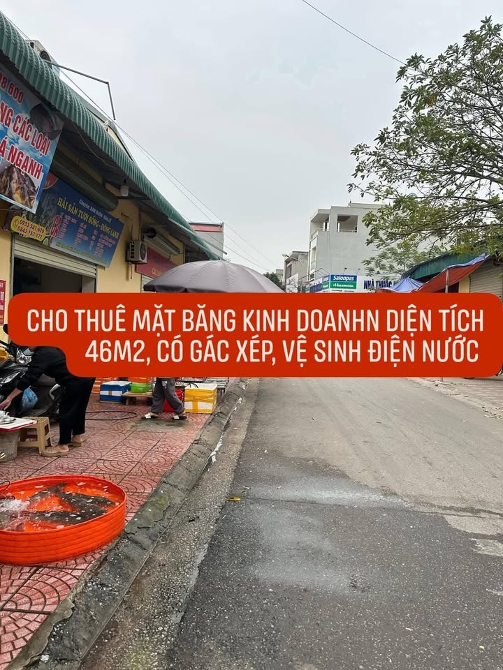 Mặt bằng kinh doanh Chợ Minh Phương 46m² - Vị trí đắc địa!