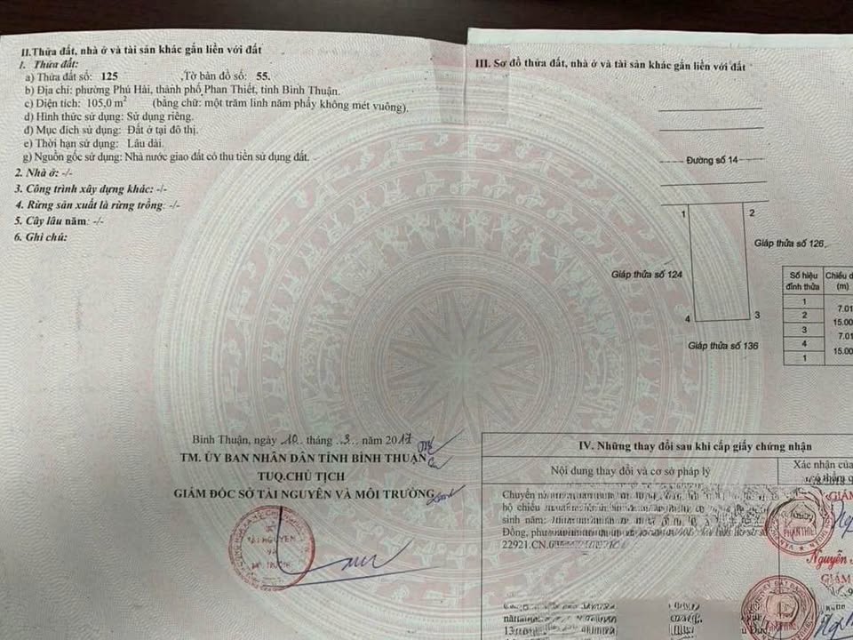 Đất nền Queen Pearl Mũi Né 105m² Hướng Biển - Sổ Hồng Sẵn Sàng