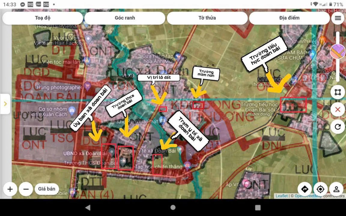 Đất nền Đoan Bái, Hiệp Hòa 93.5m² - Pháp lý chuẩn, giá đầu tư!