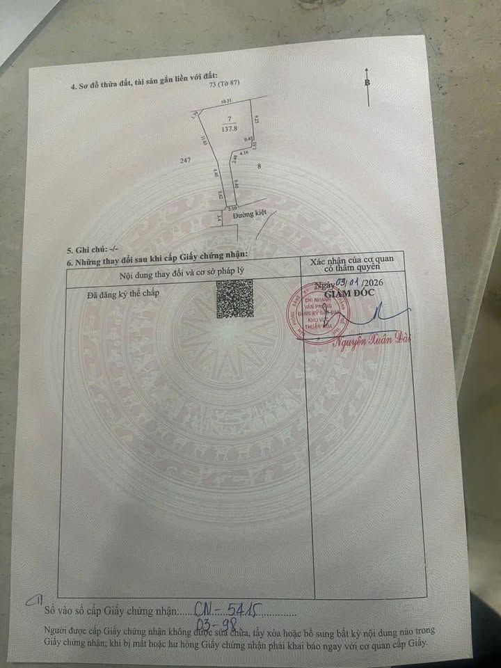 Nhà Lịch Đợi TP Huế 140m² - Ô tô vào tận nhà, dòng tiền ổn định!