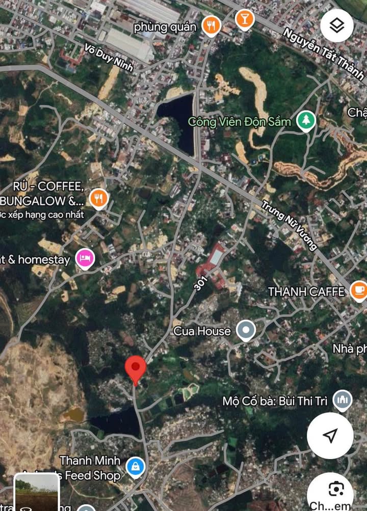 Bán đất mặt tiền Phùng Quán, Huế 226m² - Giá 1.x tỷ, xây nhà/villa