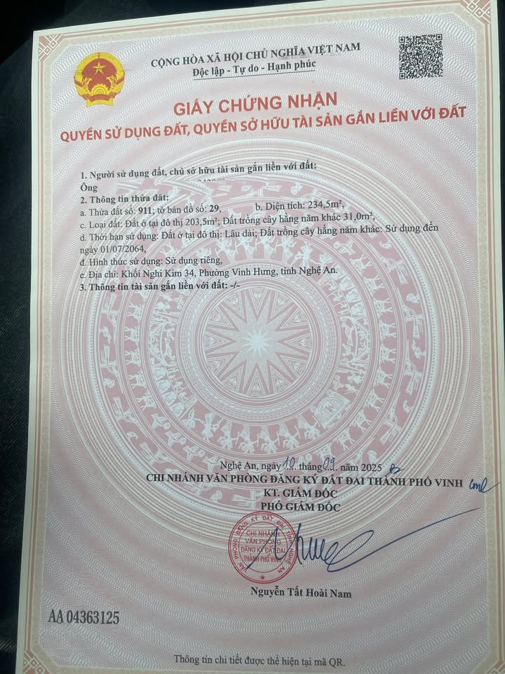 Đất nền Khối Nghi Kim 56m² - Lô góc 2 mặt tiền vị trí đắc địa