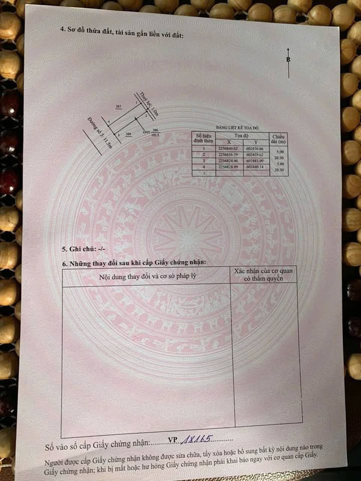 Đất nền An Ninh, Tiền Hải 102m² - Sổ đỏ chính chủ, tiềm năng tăng giá!