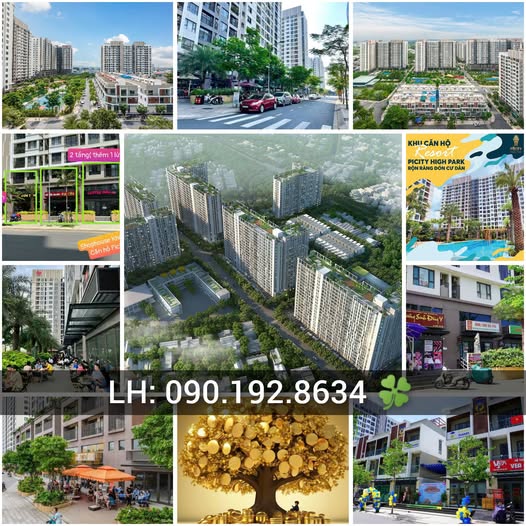 Shophouse Picity Thủ Đức - 98m² Giá 10 Triệu, Kinh Doanh Sầm Uất
