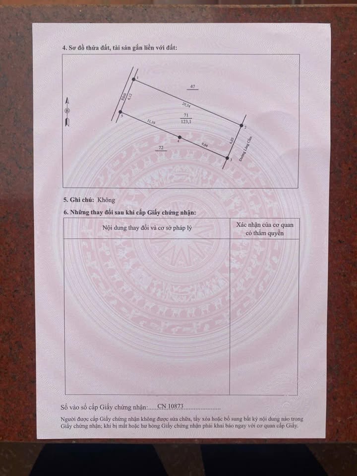 Nhà Chính Chủ 123m² Lăng Cẩm, Việt Trì - Ô Tô Tránh, Giá 6 Tỷ
