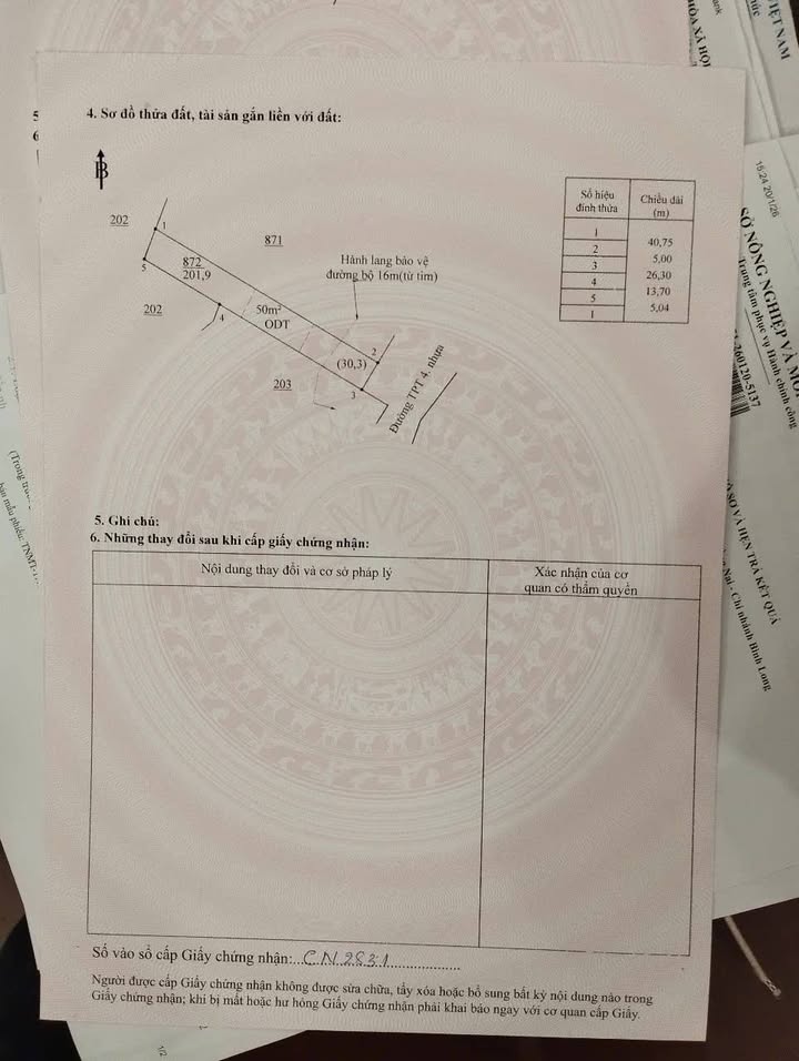 Bán Đất Nền Nhựa Sóc Bưng, Bình Long - 200m² Giá 2 Tỷ