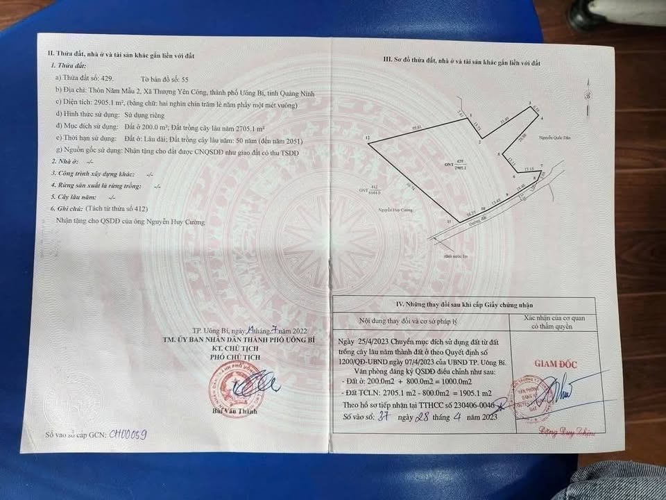 Đất nền Phương Đông, Uông Bí 3000m² - Tiềm năng tăng giá đón sóng du lịch!