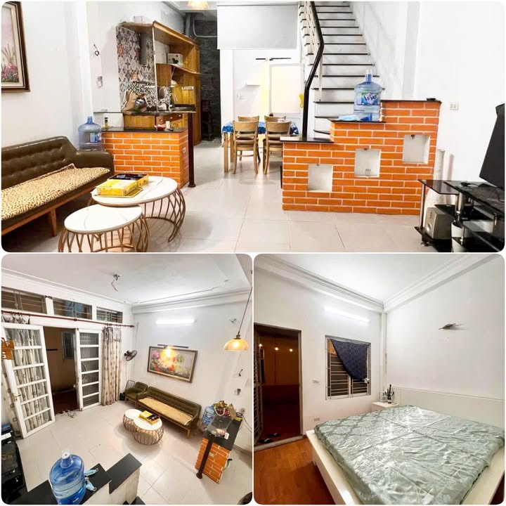 Nhà 55m² 1.5 tầng, 1 ngủ, 2 WC ngõ 467 Lĩnh Nam, Hoàng Mai - Giá 6tr/tháng