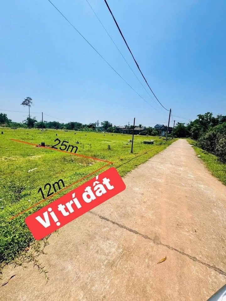 Đất nền Phong Thu, Phong Điền, Huế 300m² - Sổ đỏ chính chủ!