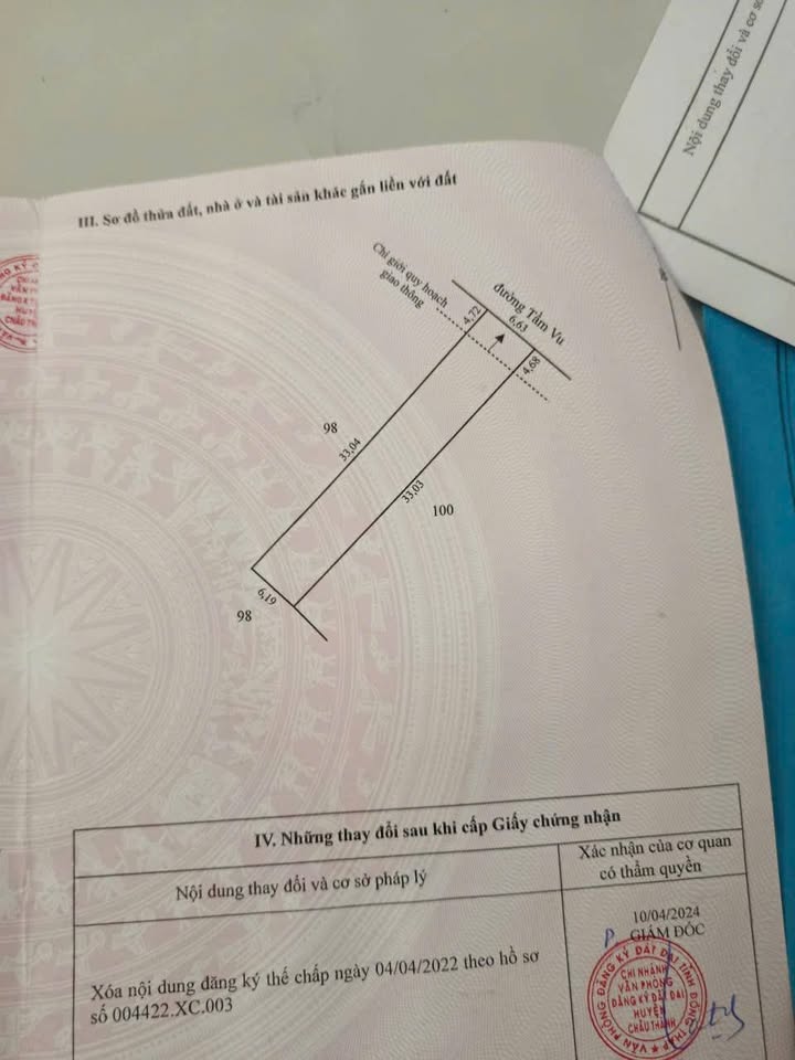 Đất nền 214m² mặt tiền đường lớn, Châu Thành, Đồng Tháp - Giá 810 triệu