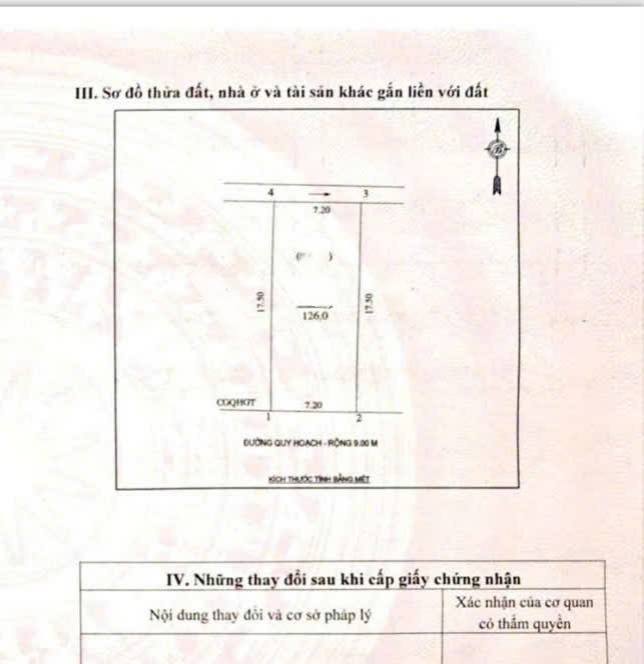Đất nền Phường Quán Bàu, Vinh - 126m² Hướng Nam, Giá 7.x Tỷ
