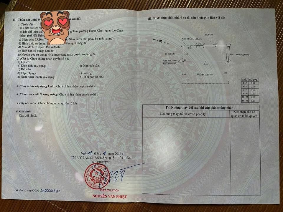 Đất nền Ngõ 7 Nguyễn Công Trứ 55.3m² - Tiềm năng tăng giá, ô tô vào tận nơi!