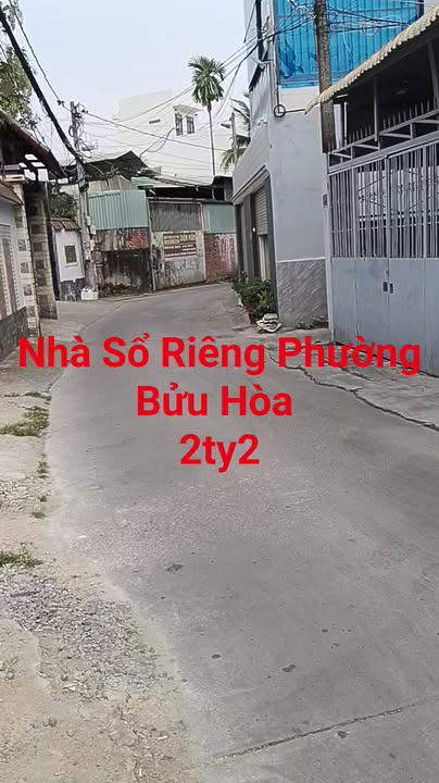 Nhà Phường Bửu Hòa, Biên Hòa 50m² - Ô tô vào tận nhà, giá 2.2 tỷ!