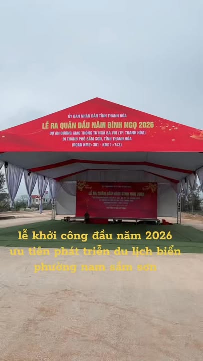 Đất Quảng Vinh Sầm Sơn 125m² - Đường to ô tô