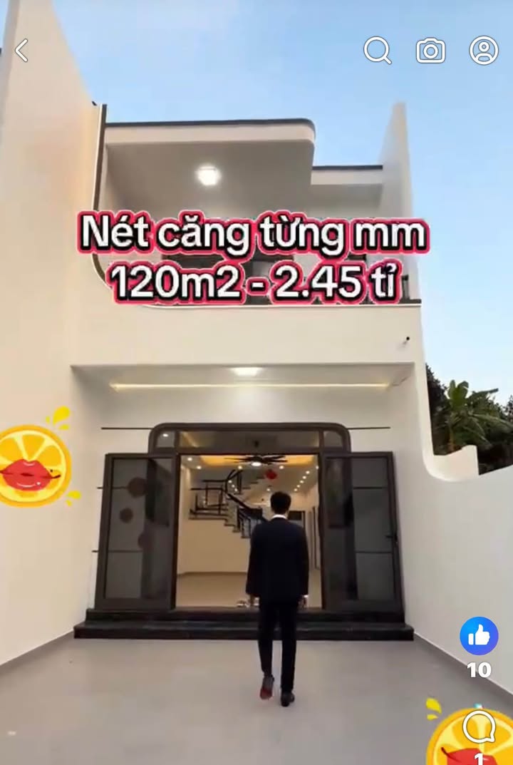 Nhà 2 Tầng 122m² Nở Hậu, 5PN Khu 8 Thanh Sơn Uông Bí - Giá 2.45 Tỷ
