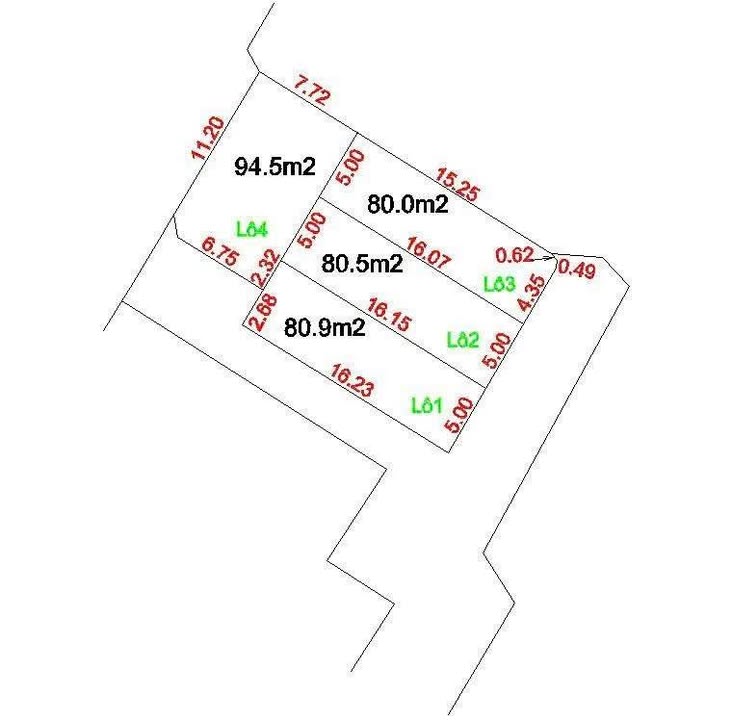 Đất nền Đại Xuyên, Phú Xuyên 94m² - Sổ đỏ chính chủ, ô tô vào tận nơi