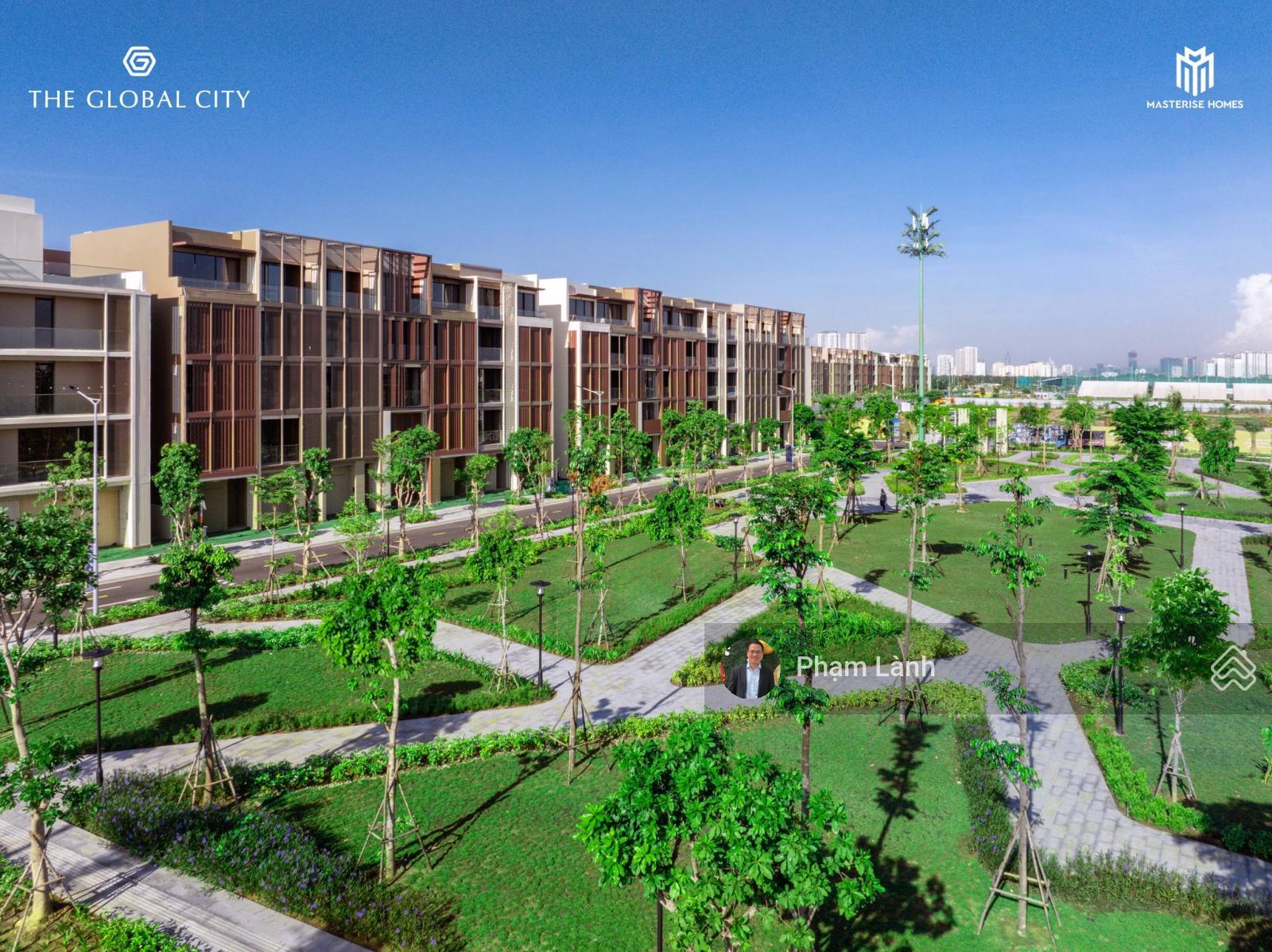 Shophouse The Global City An Phú Q2 - Mặt Tiền Kinh Doanh 95m², 5 Tầng, View Công Viên