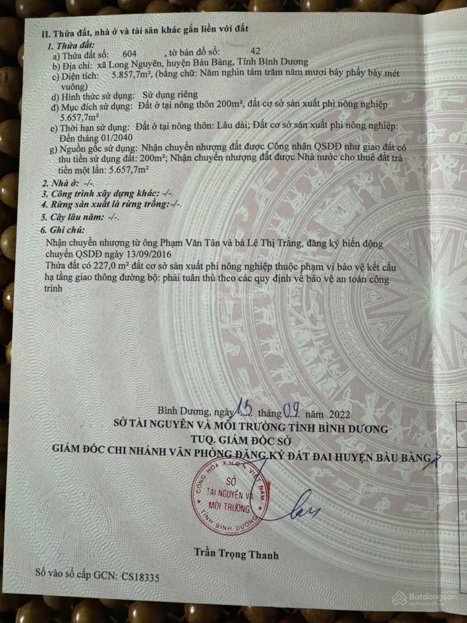 Kho Xưởng 6000m² Long Nguyên, Bàu Bàng - Sẵn Sàng Hoạt Động