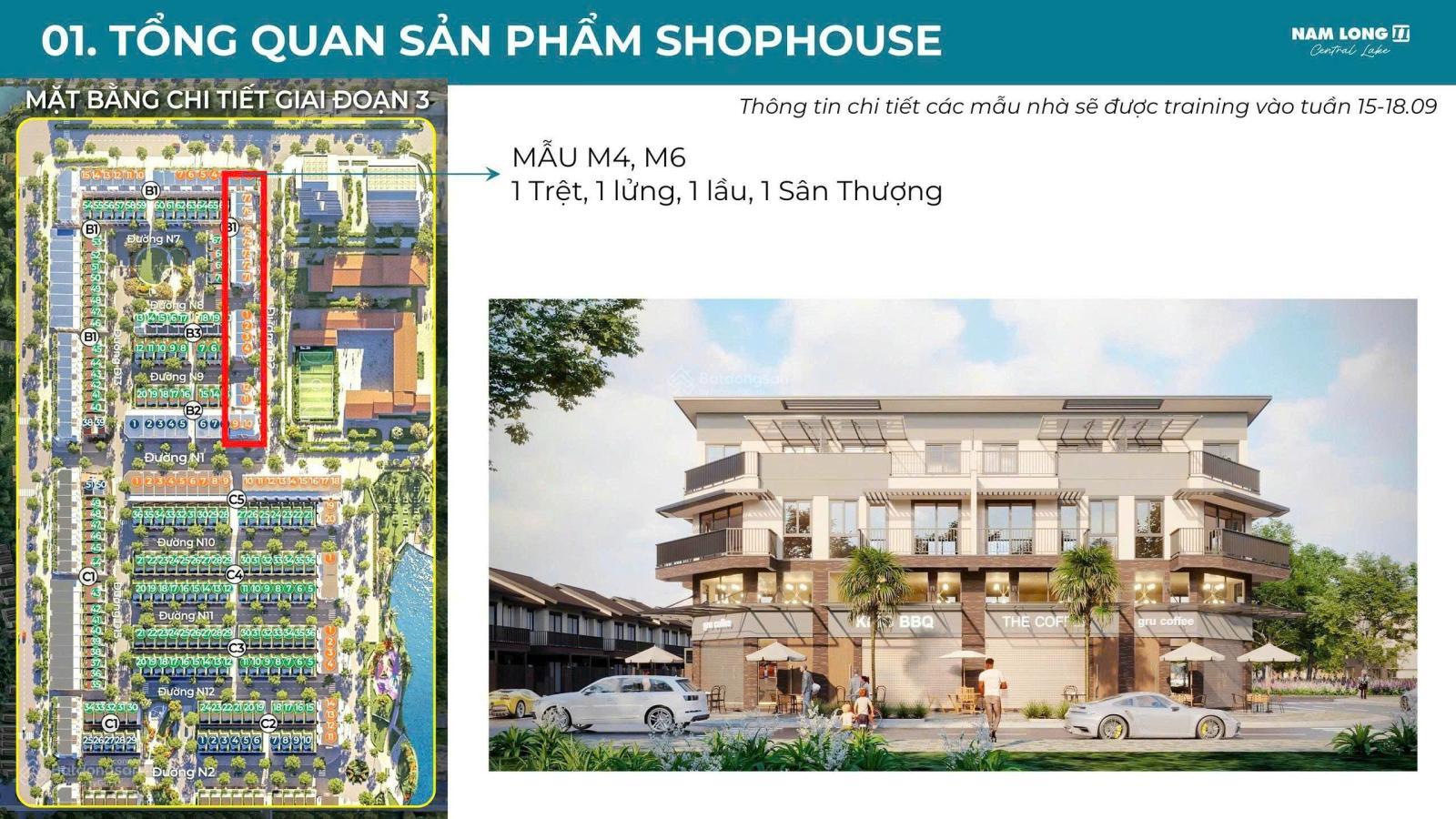 Shophouse Nam Long 2 Cần Thơ - 7.09 tỷ - Mặt tiền kinh doanh đắc địa!