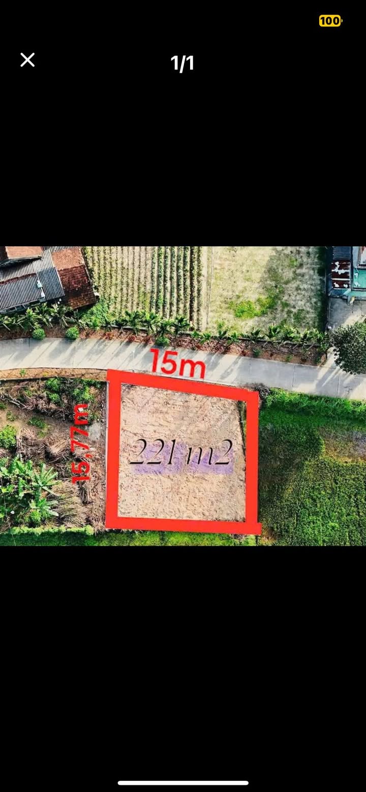 Đất Trương Quang Trọng 221m² 8xxtr - Sổ đỏ chính chủ