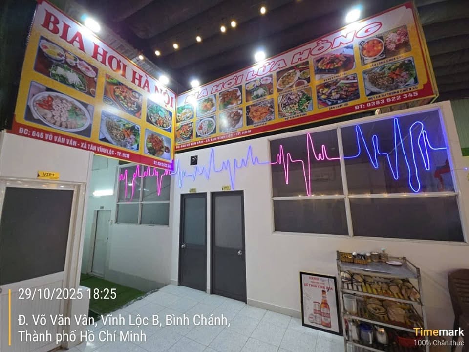 Sang quán nhậu Võ Văn Vân Bình Chánh 540m² - Mặt tiền kinh doanh đắc địa!