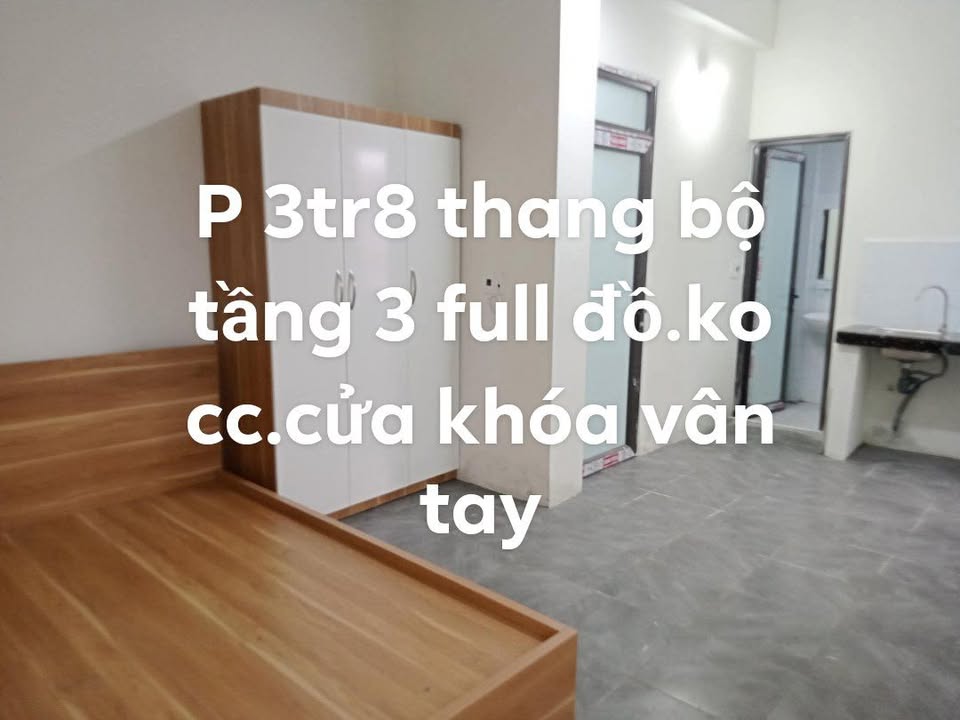 Thuê phòng Trung Kính 20m² - 3.8 triệu - Full nội thất ở ngay!