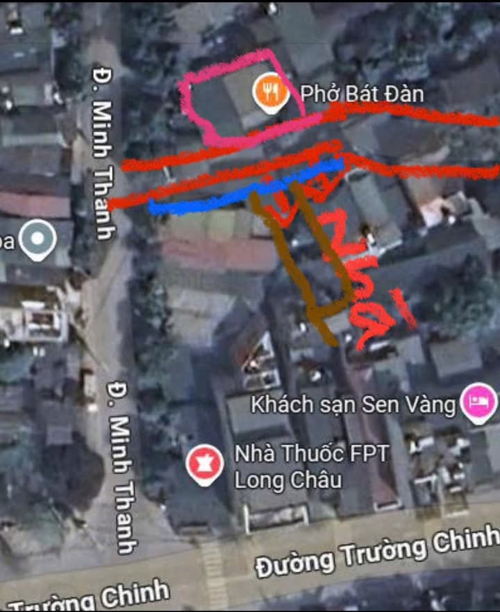 Bán đất thổ cư 126m² Đường Minh Thanh, Tuyên Quang - Ô tô vào tận cửa