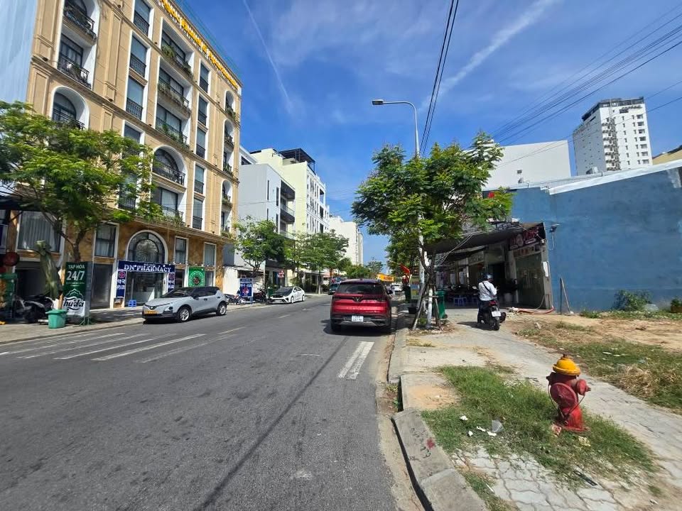 Cho thuê đất mặt tiền Hồ Nghinh, Sơn Trà - 144m², 18 triệu/tháng
