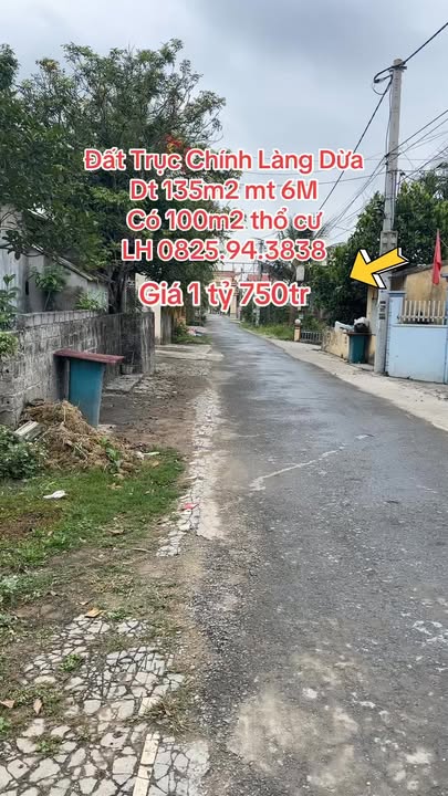 Đất nền Làng Dừa Vĩnh Bảo 135m² - Tiềm năng tăng giá vượt trội!